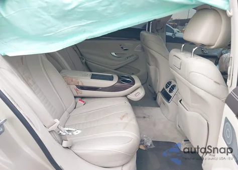 2019 Mercedes-Benz S 560 из США, поврежденный, VIN WDDUG8DB4KA459171